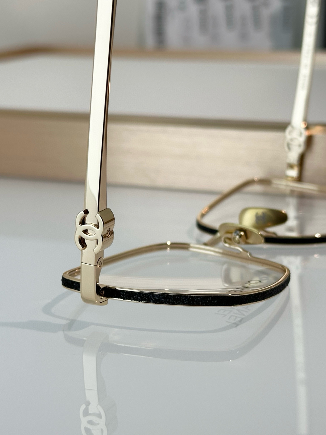 Chanel Square Metal Optical Frames – Luxury Designer Eyeglasses