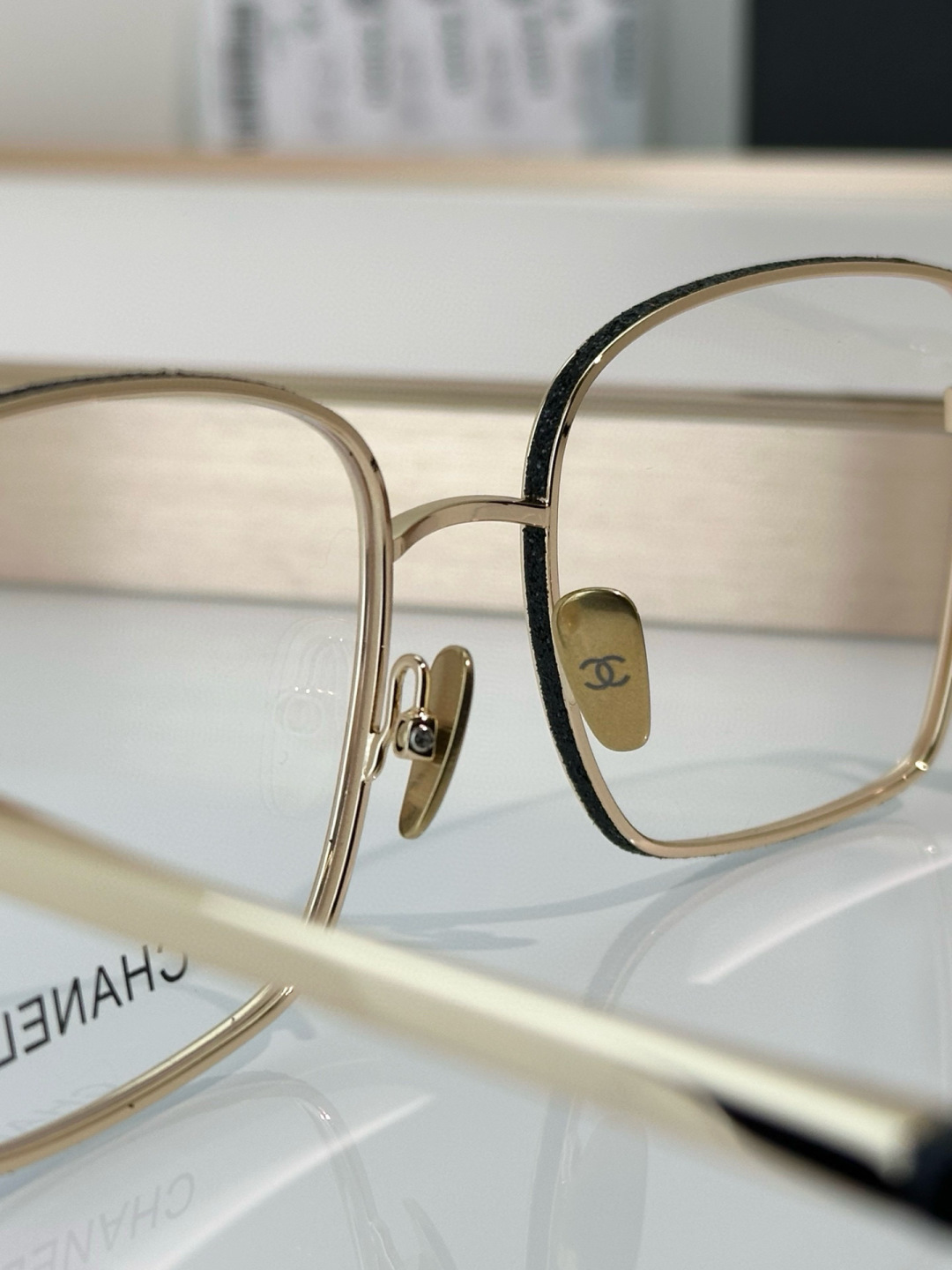Chanel Square Metal Optical Frames – Luxury Designer Eyeglasses
