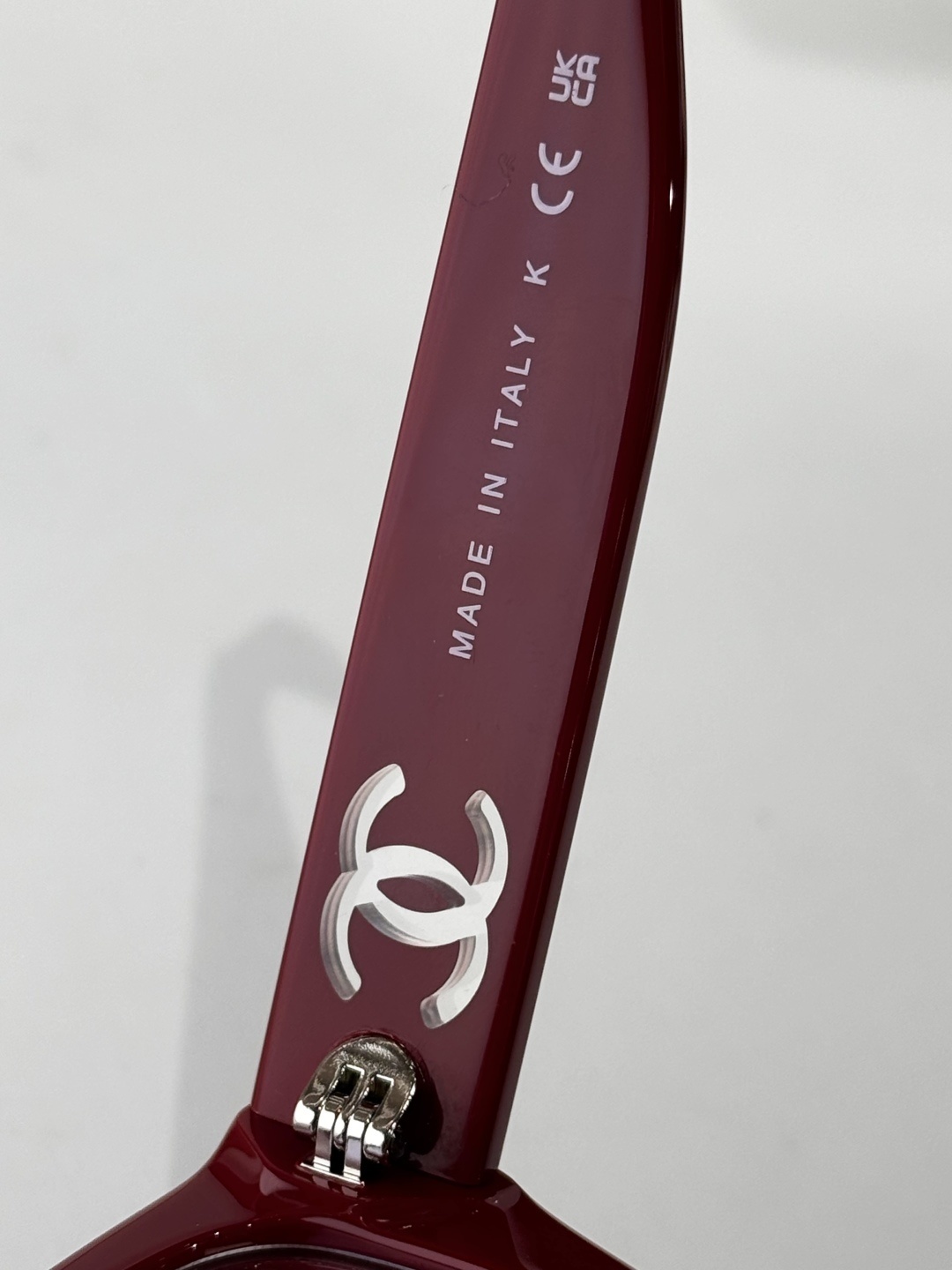 Chanel Red Cat Eye Eyeglasses – Elegant Acetate Luxury Frames