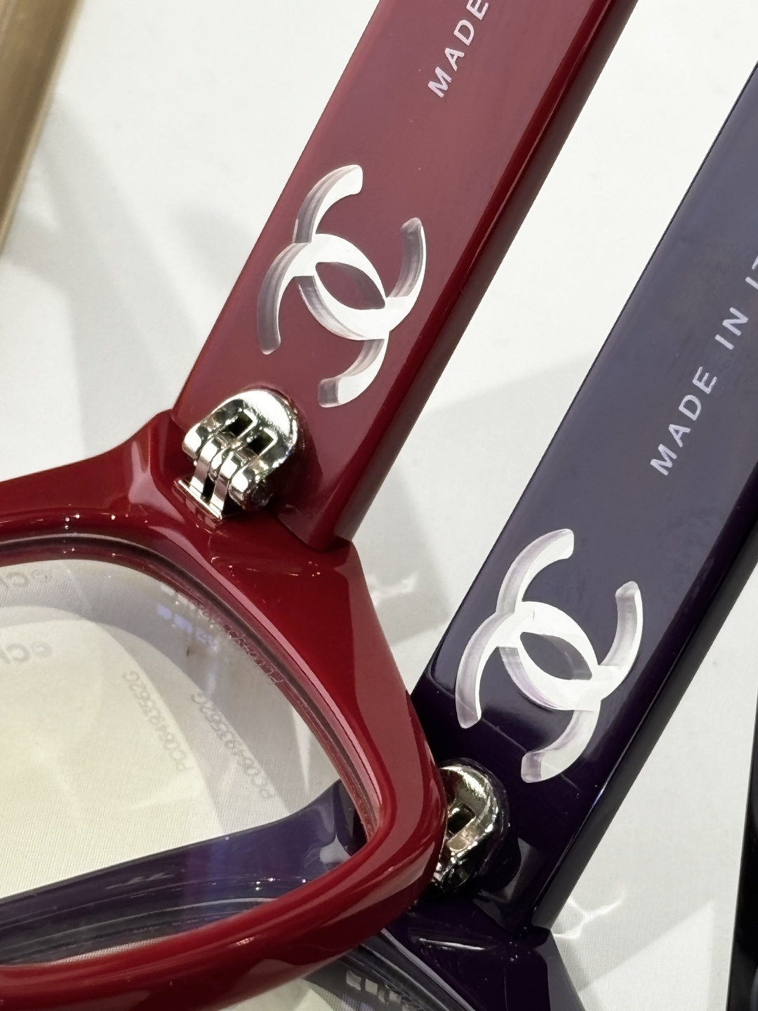 Chanel CH3474-S-A Luxury Cat-Eye Eyeglasses with Blue Light Filter