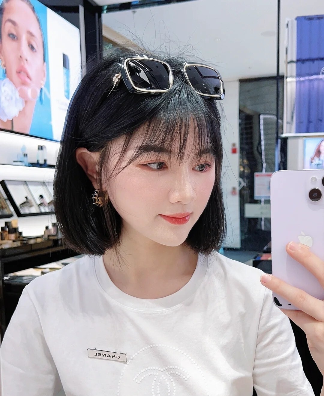 Luxury Pink Square Sunglasses for Women – Trendy UV Protection