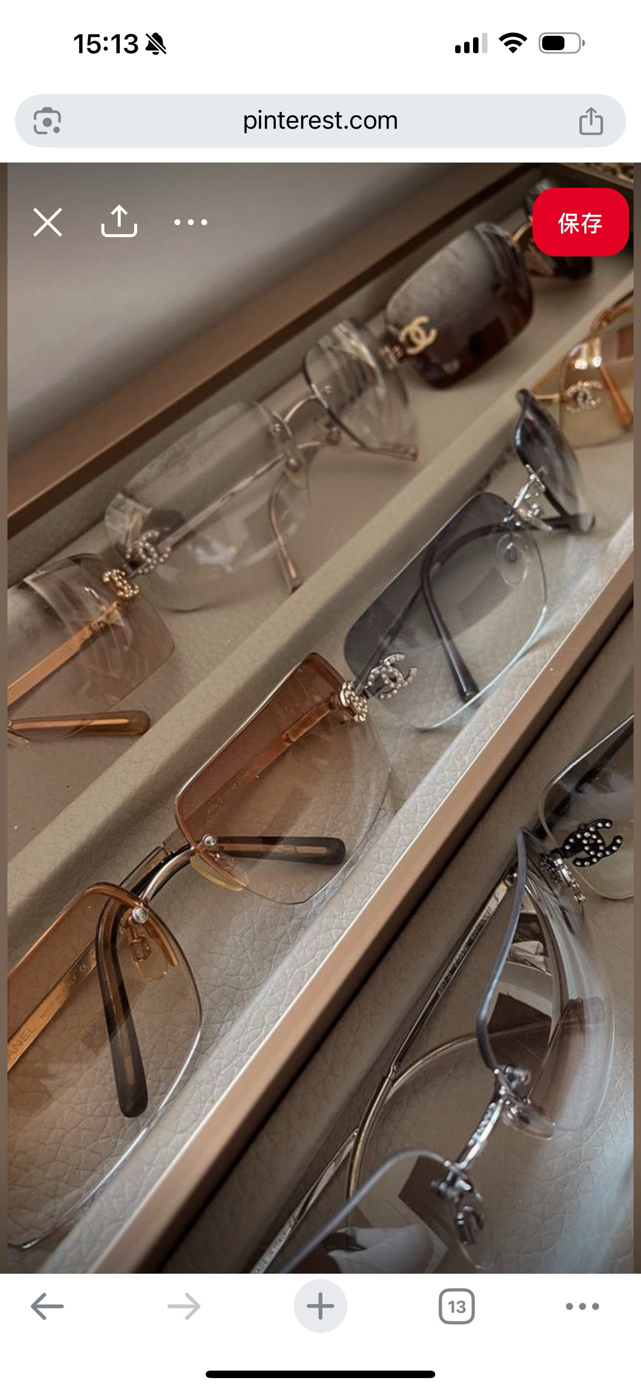 Luxury Rimless Square Sunglasses – Vintage Y2K Gradient Eyewear