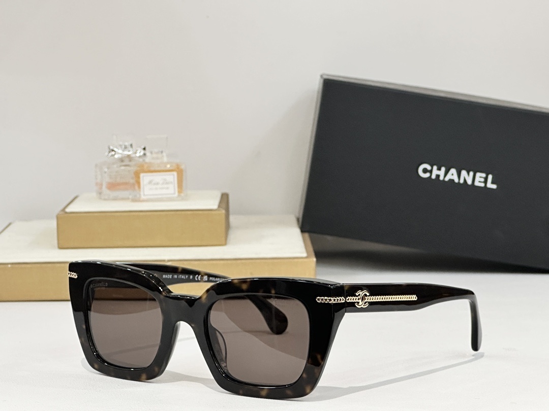 havana Chanel Cat Eye Sunglasses – Chanel Cat Eye Sunglasses – Havana