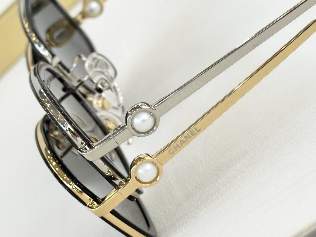 Chanel Square Pearl Sunglasses – Luxury Designer Eyewear for Women