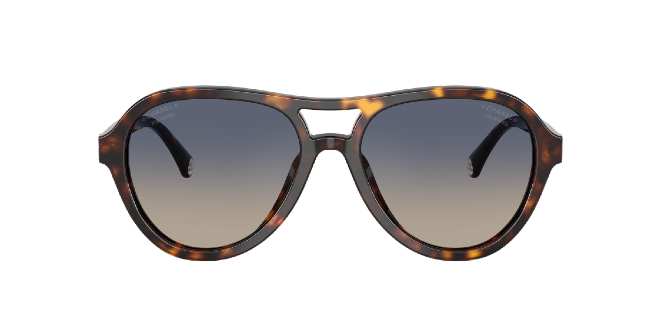 Chanel Pilot Sunglasses in Blue Translucent Acetate – Luxury Style