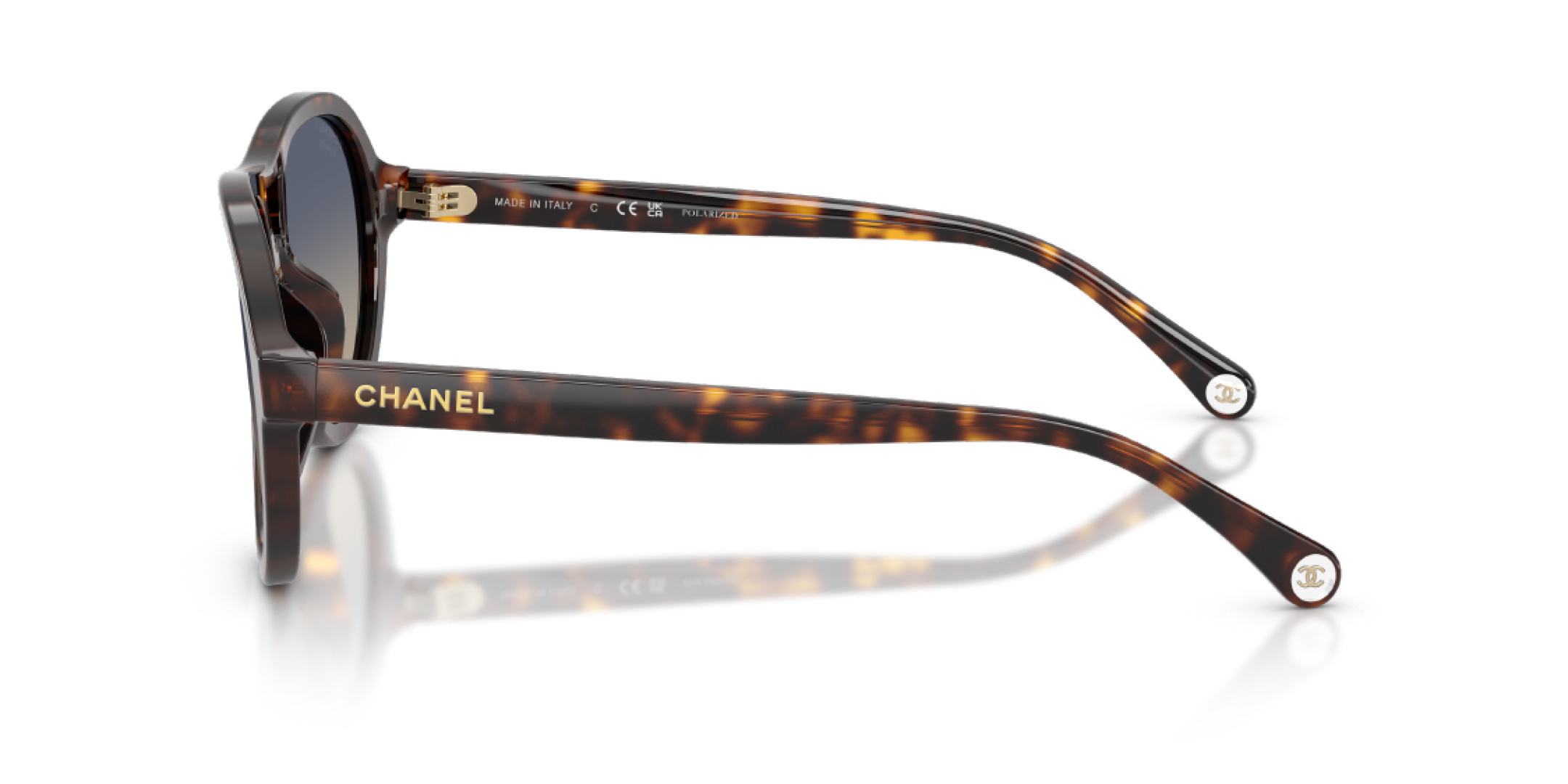 Chanel Pilot Sunglasses in Blue Translucent Acetate – Luxury Style