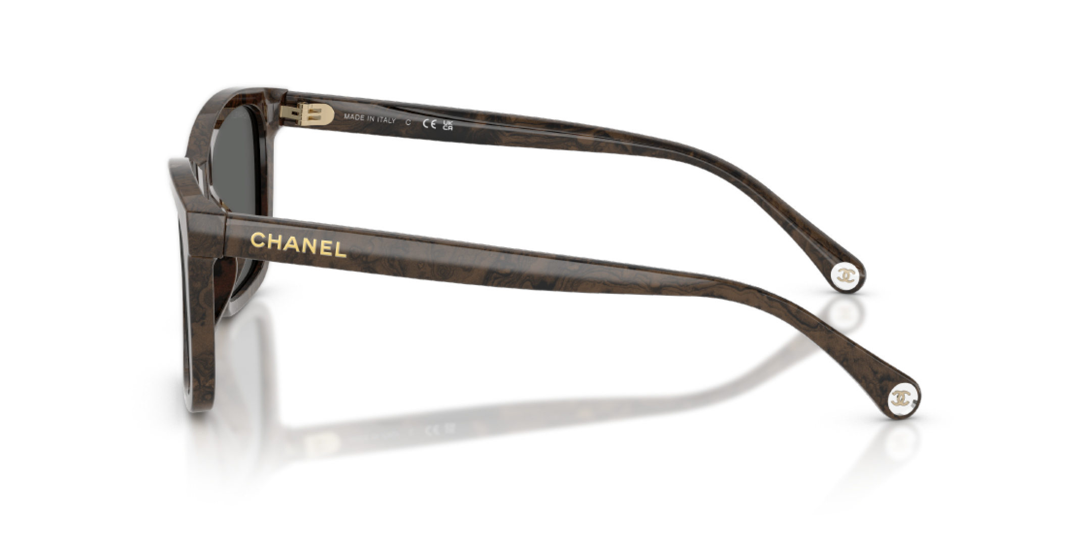 Chanel Square Sunglasses in Transparent Blue – Luxury Eyewear