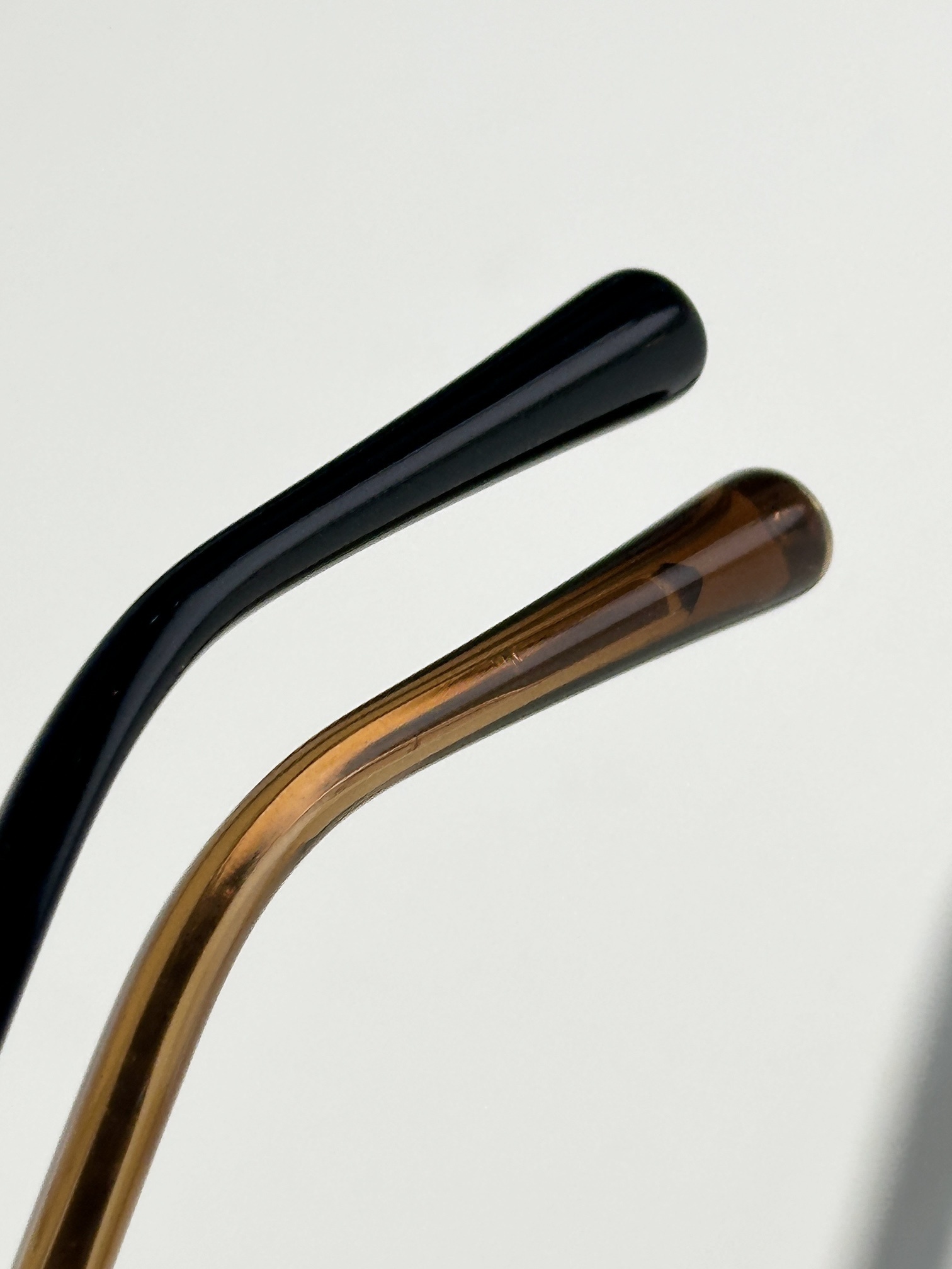 Chanel Luxury Rimless Oval Sunglasses with Gradient Lenses & CC Logo