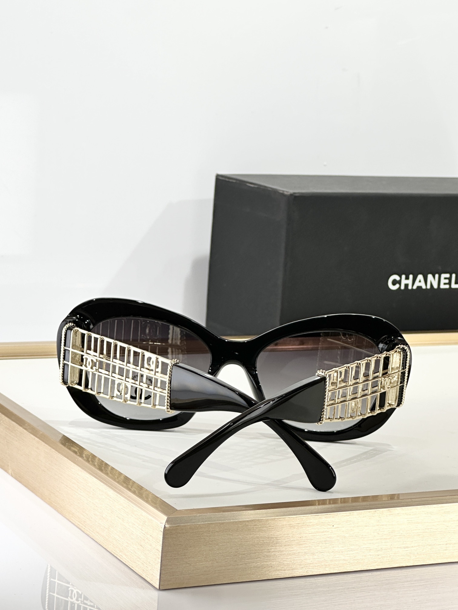 Chanel Luxury Butterfly Sunglasses – Elegant Oversized Eyewear