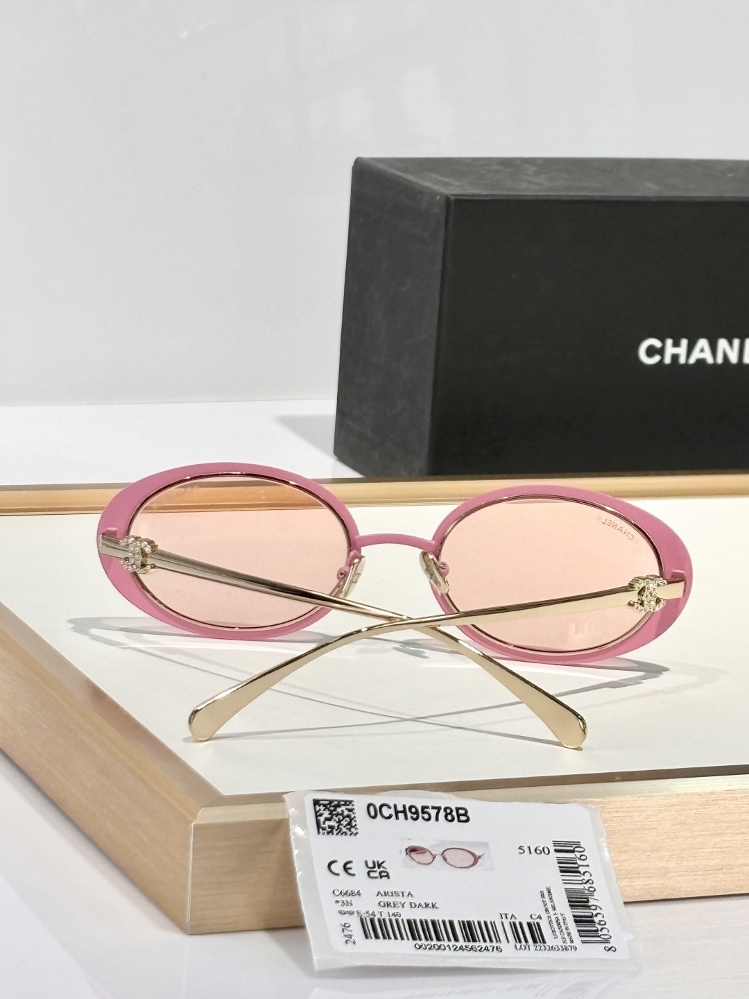 Chanel 0CH9578B Oval Sunglasses – Elegant Luxury Designer Eyewear