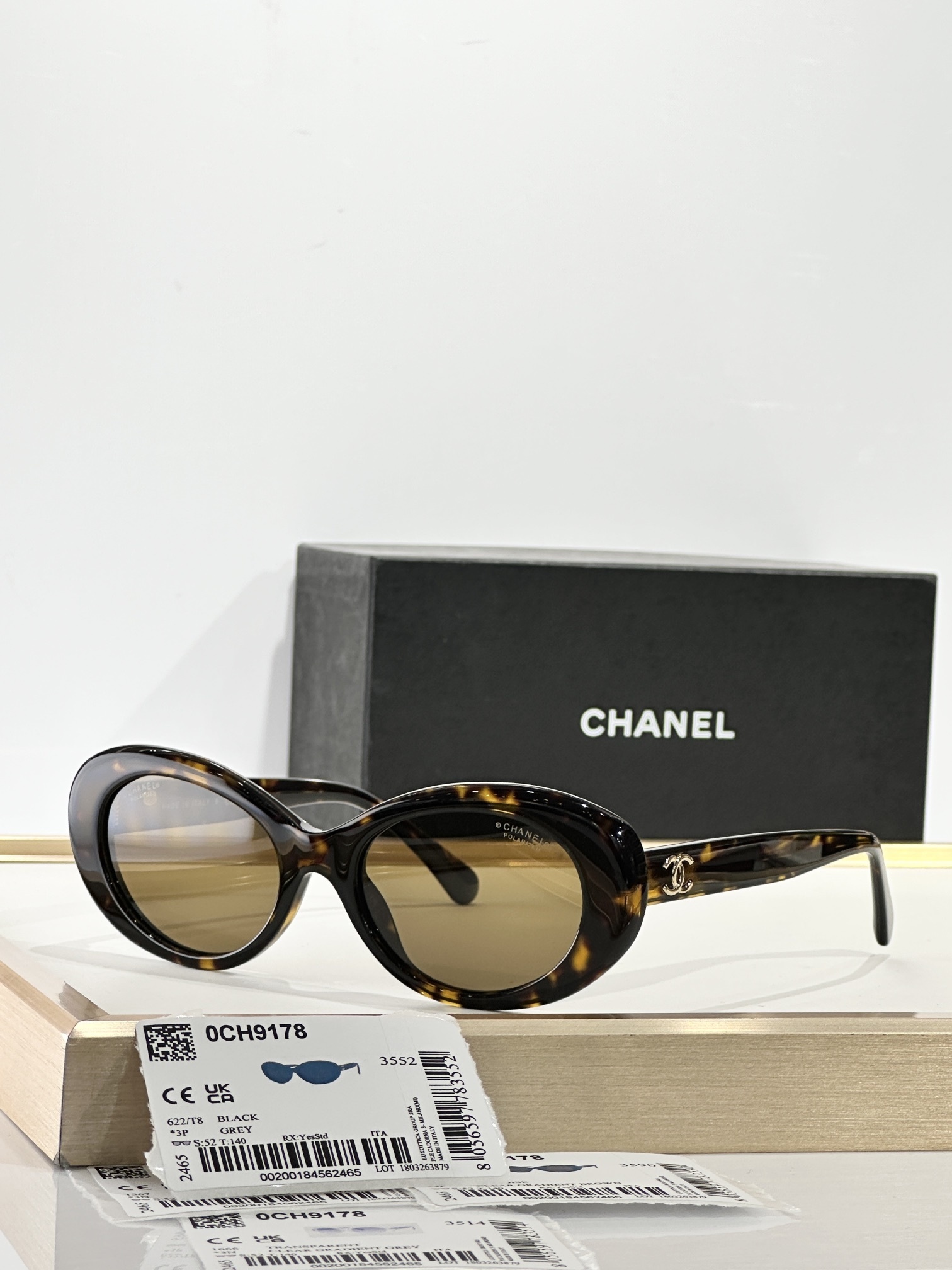 Chanel OCH9178 Oval Sunglasses – Luxury Italian Eyewear for Women