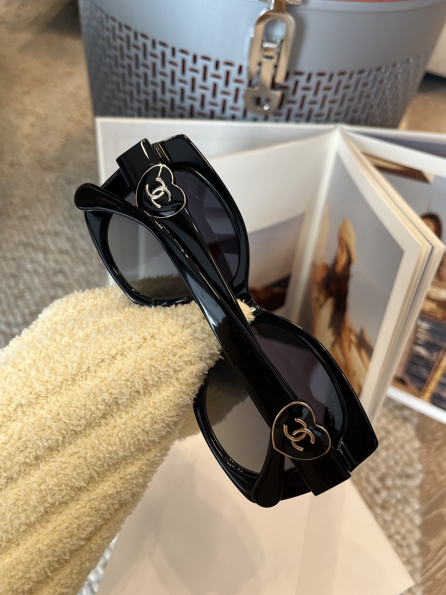 Chanel Oversized Polarized Sunglasses 5519 – Black Luxury Eyewear