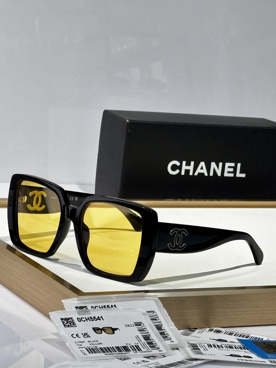 Chanel OCH5541 Luxury Oversized Square Sunglasses for Women