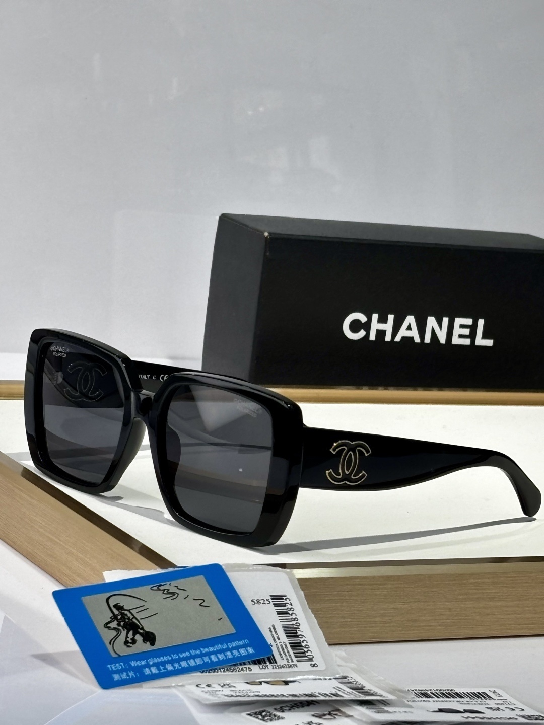 Chanel OCH5541 Luxury Oversized Square Sunglasses for Women