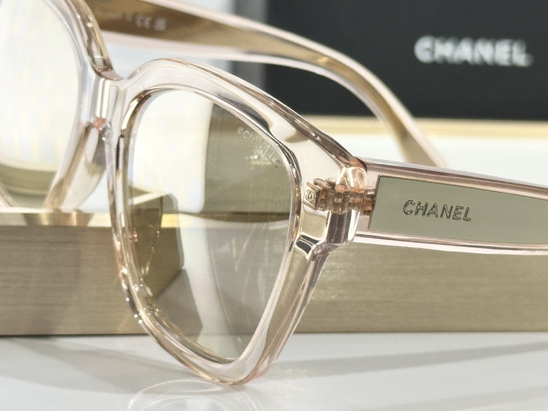 Chanel Luxury Oversized Square Eyeglasses – Transparent Frames