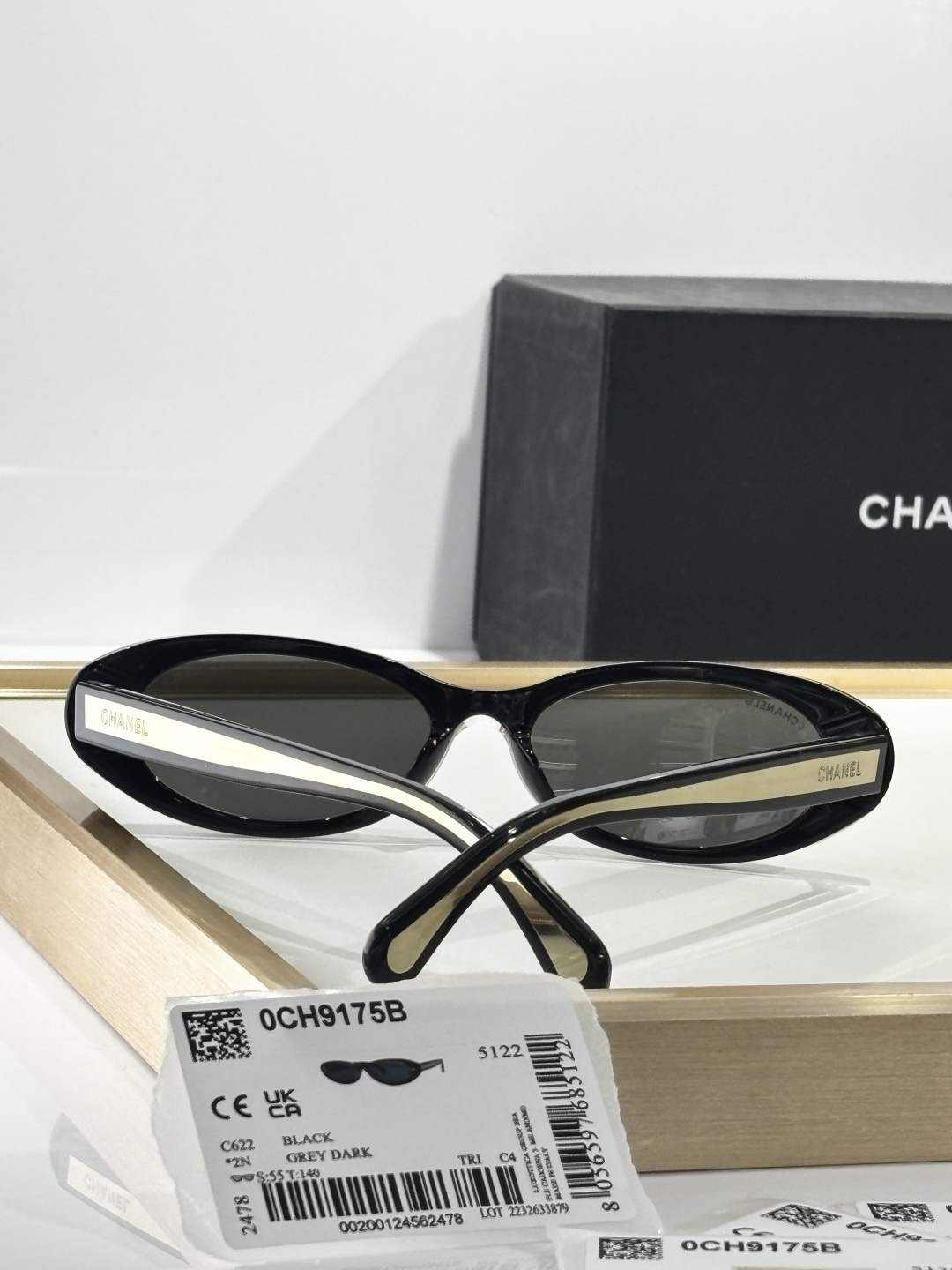 Chanel 0CH9175B Oval Sunglasses – Luxury Designer Eyewear for Women
