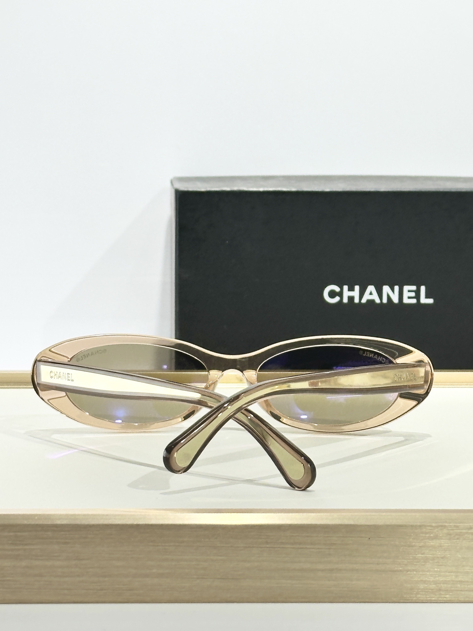 Chanel Luxury Oval Sunglasses – Vintage Inspired Designer Eyewear
