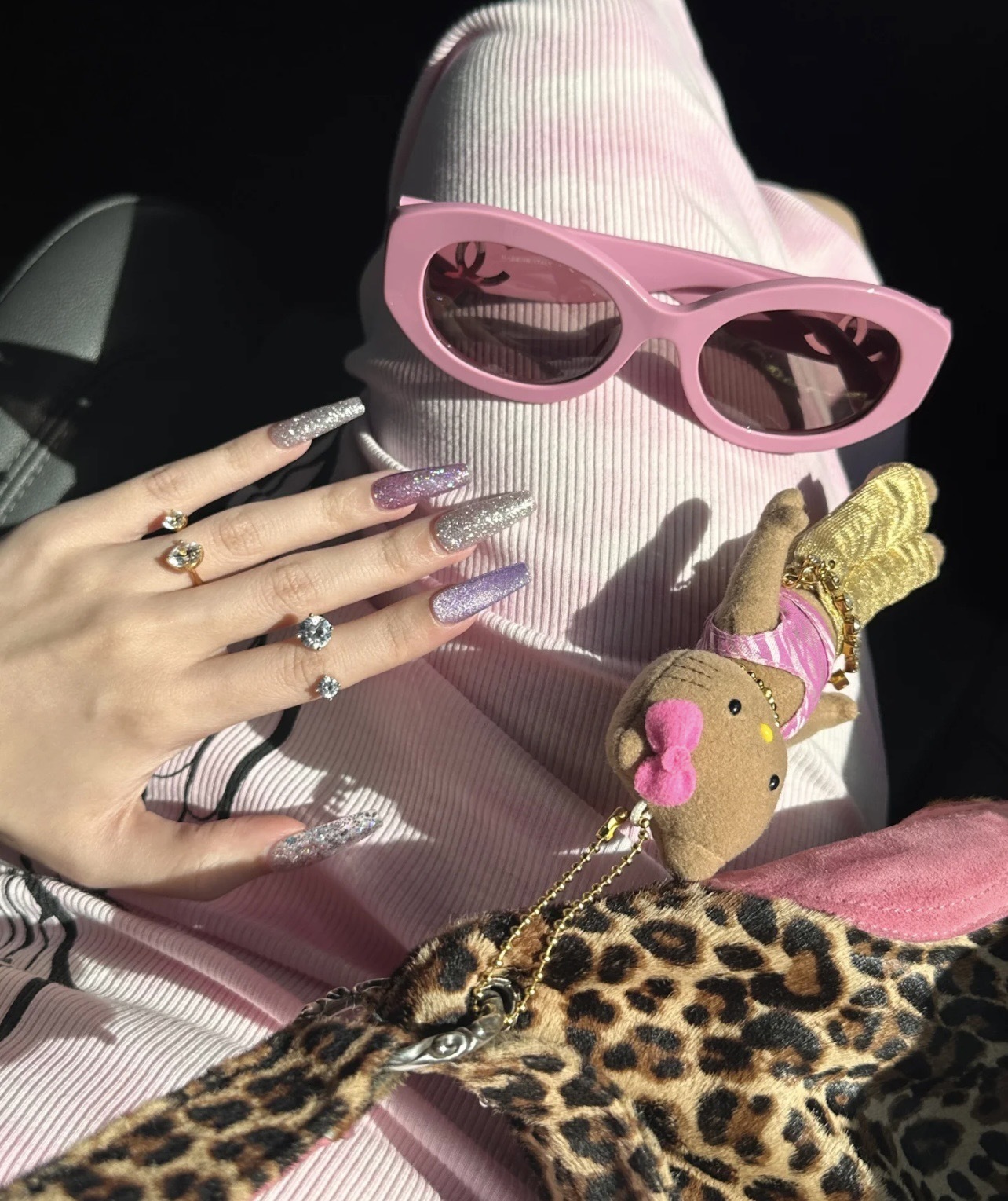 Chanel Pink Cat-Eye Sunglasses – Chic & Stylish Shades