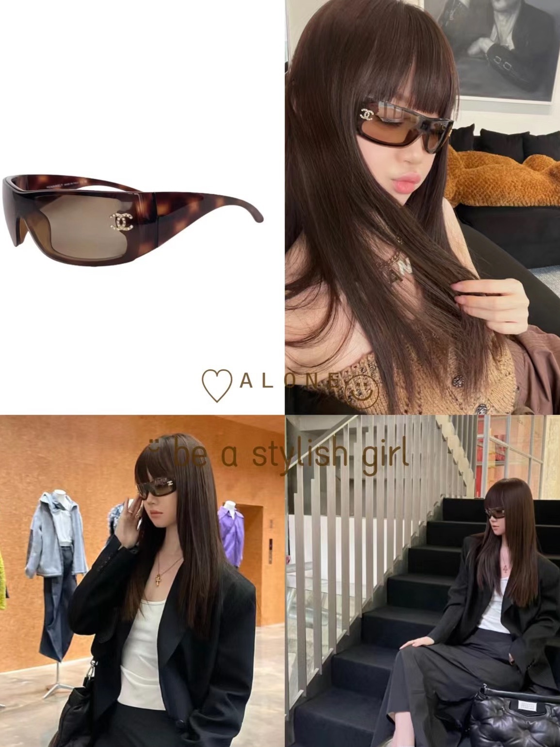 Luxury Oversized Shield Sunglasses – Chic Gradient Designer Eyewear