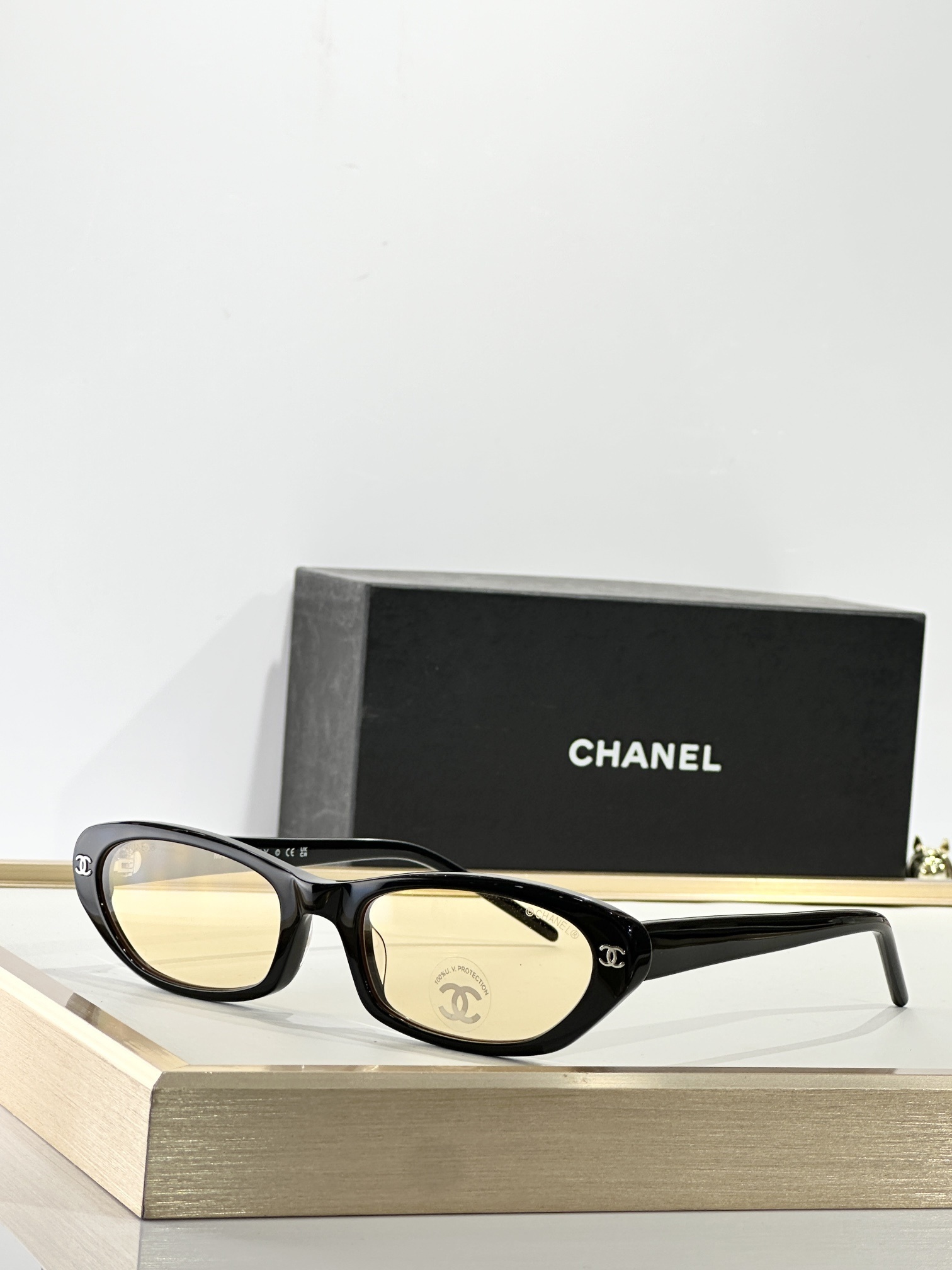 Chanel Luxury Oval Eyeglasses – Blue Light Protection Optical Frames