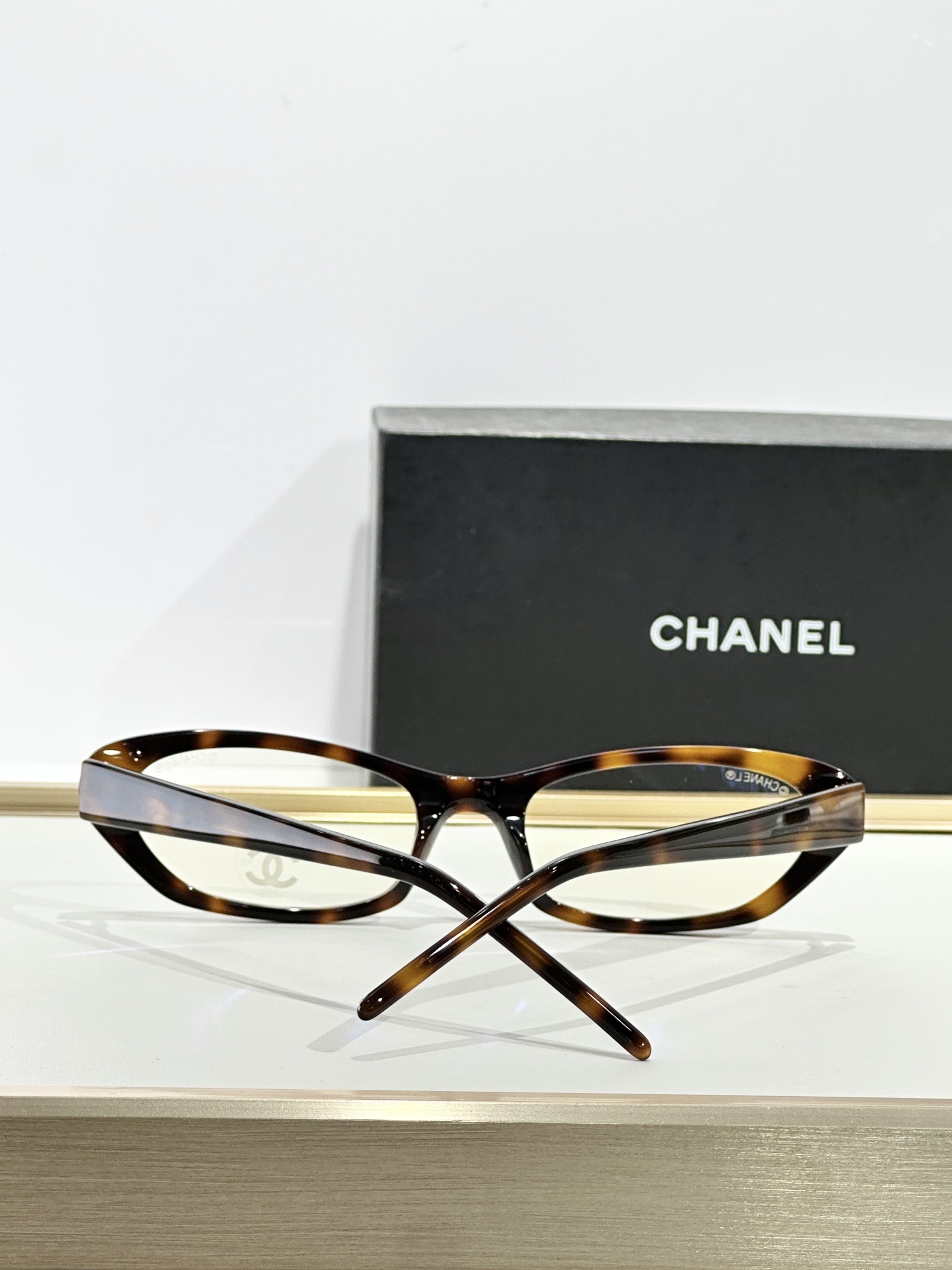 Chanel Luxury Oval Eyeglasses – Blue Light Protection Optical Frames