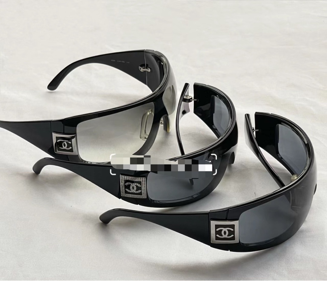 Luxury Y2K Wrap-Around Shield Sunglasses – Designer Style Eyewear