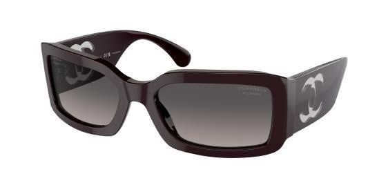 Chanel Luxury Rectangular Sunglasses with Iconic CC Logo – Black