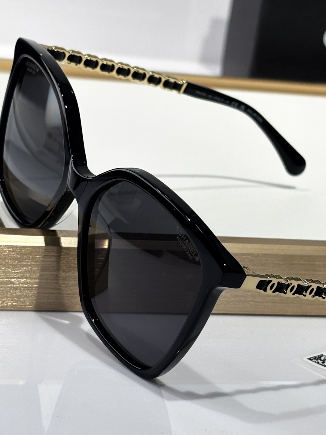 Chanel OCH5546Q Luxury Butterfly Square Polarized Sunglasses