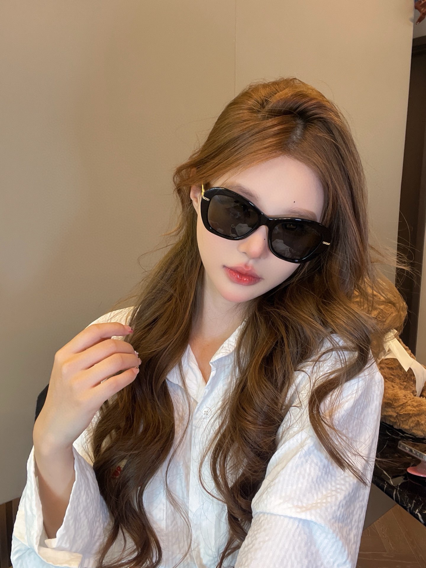 Chanel 5510 Butterfly Sunglasses – Black Grey Gradient Lenses