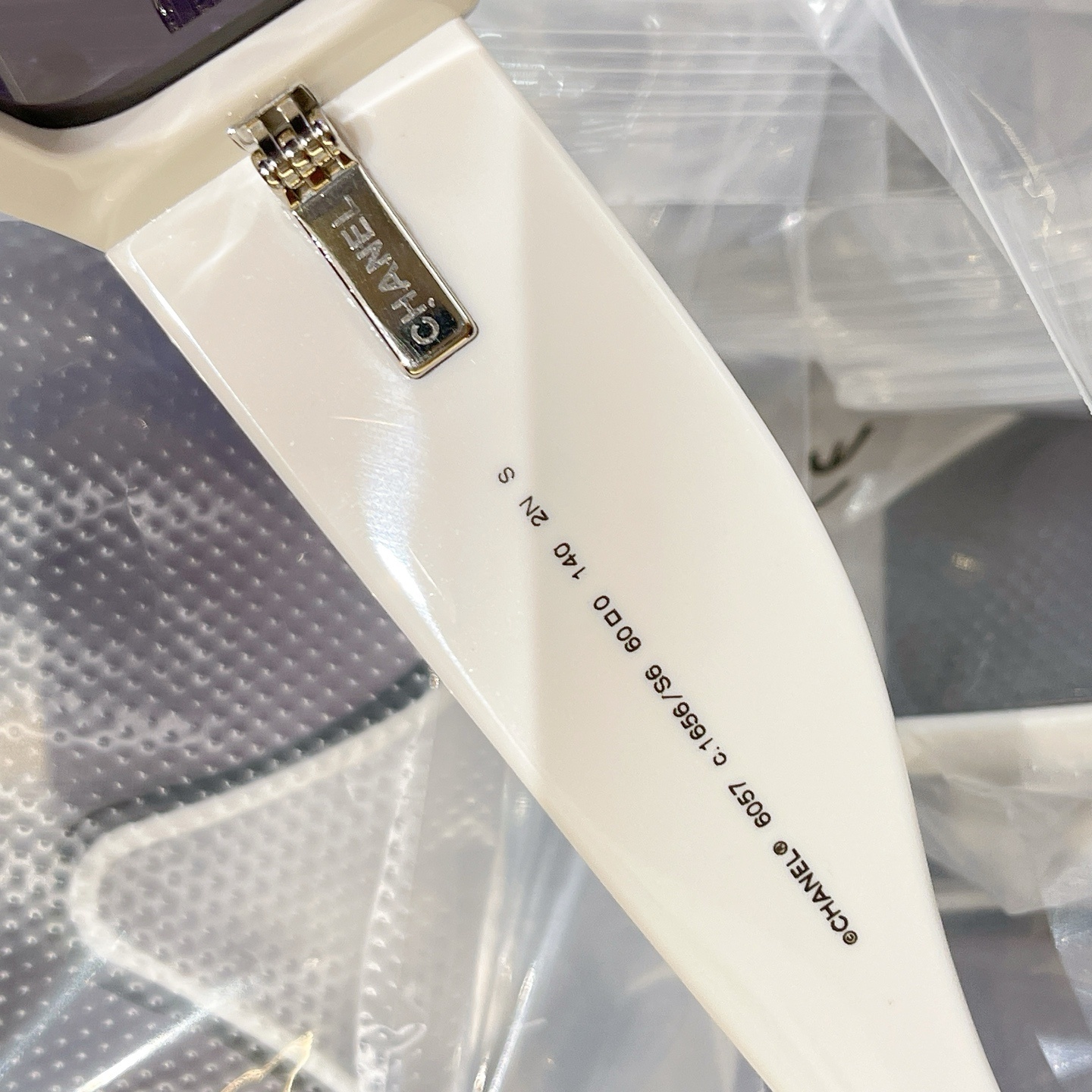 Chanel Oversized Shield Sunglasses – Black and White Luxury Eyewear