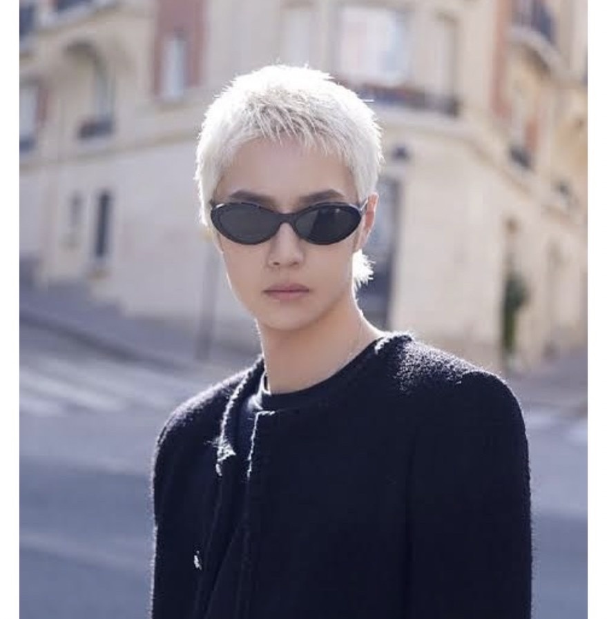 vintage Chanel Oval Black Sunglasses – Chanel Oval Black Sunglasses