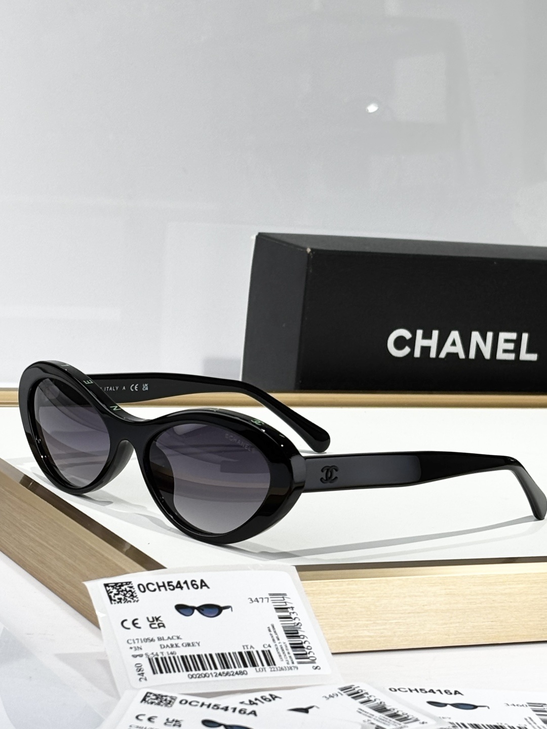 Chanel CH5416A Oval Sunglasses – Luxury Designer Eyewear for Women