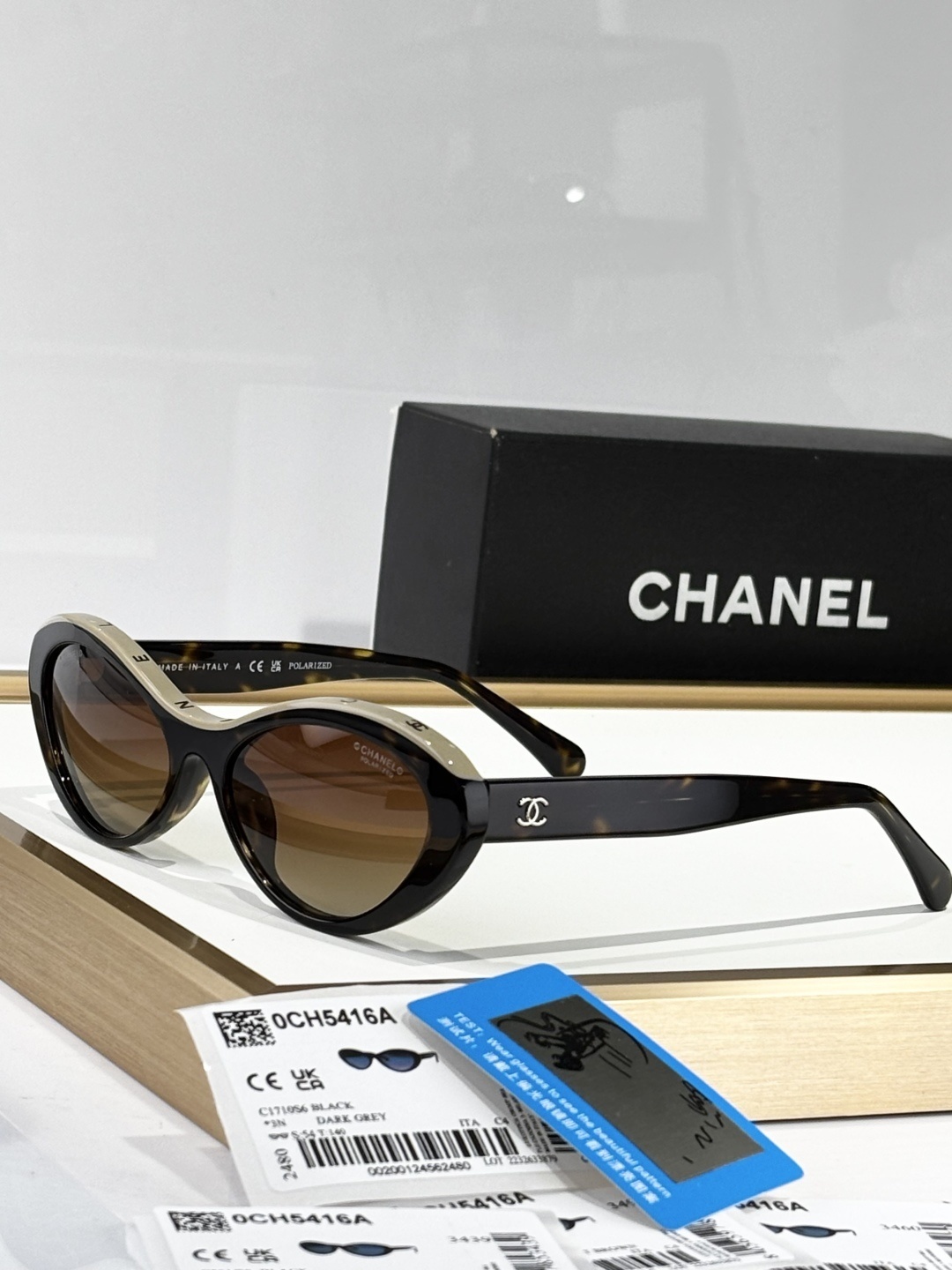 Chanel CH5416A Oval Sunglasses – Luxury Designer Eyewear for Women