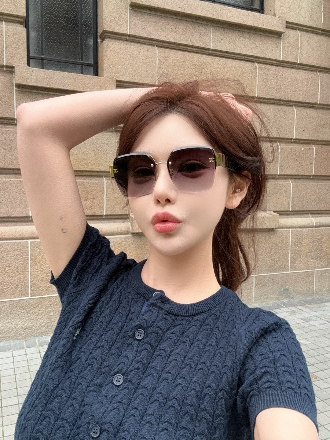 chic Chanel Square Gradient Sunglasses – Chanel Square Gradient