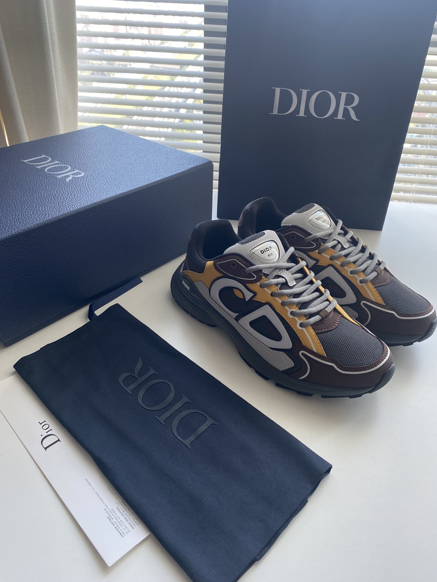 Dior B22 Multicolor Sneakers - Iconic Design