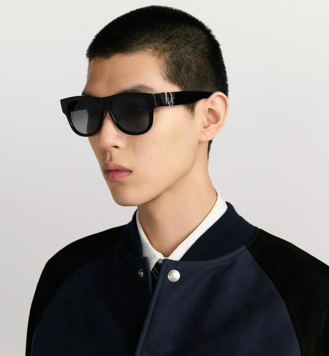 Dior DiorOblique S4F Rectangular Sunglasses – Luxury Men’s Eyewear