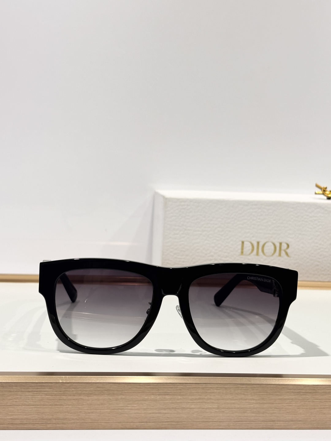 DiorOblique S4F Black Square Sunglasses – Luxury Designer Eyewear