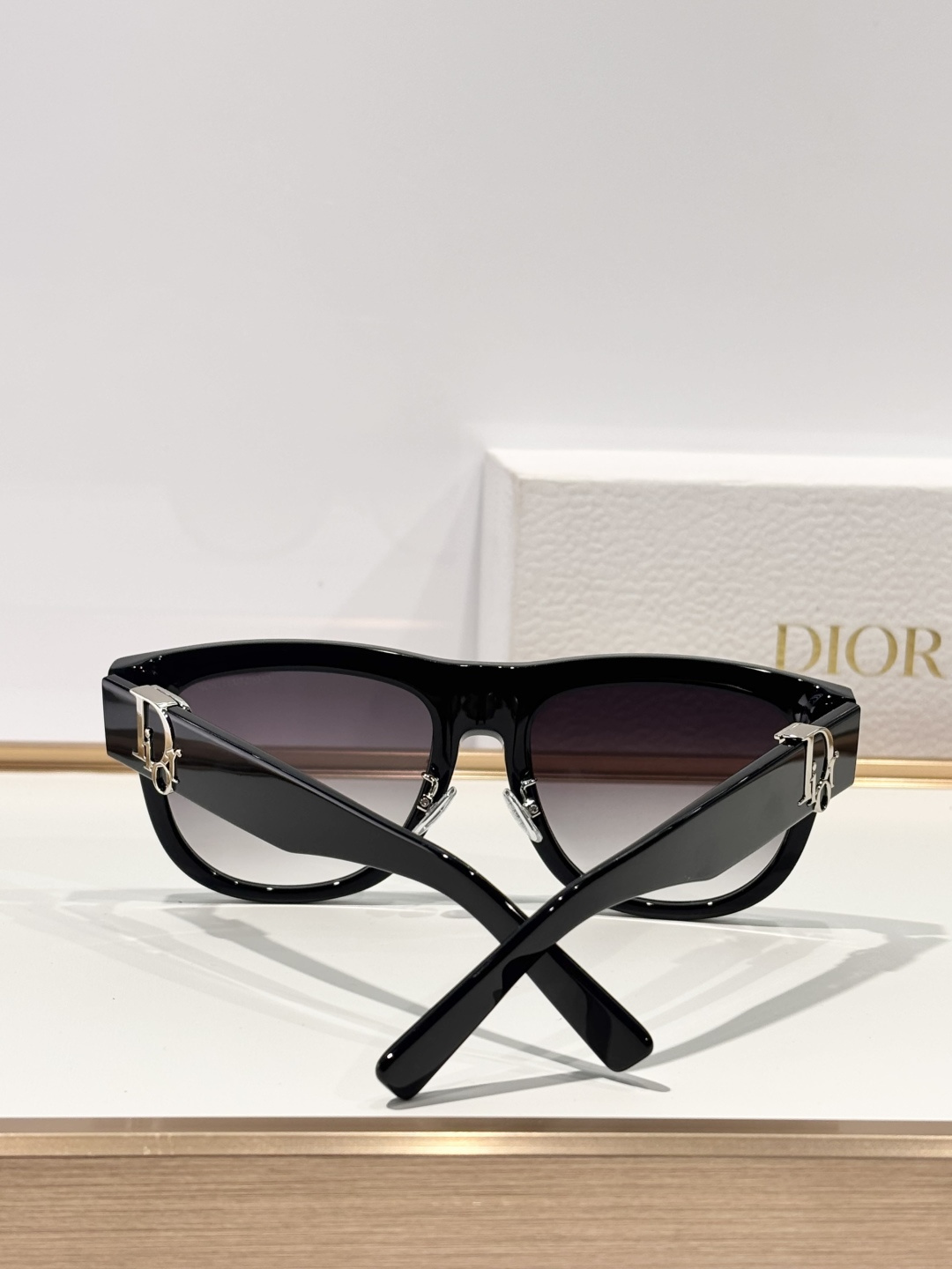DiorOblique S4F Black Square Sunglasses – Luxury Designer Eyewear