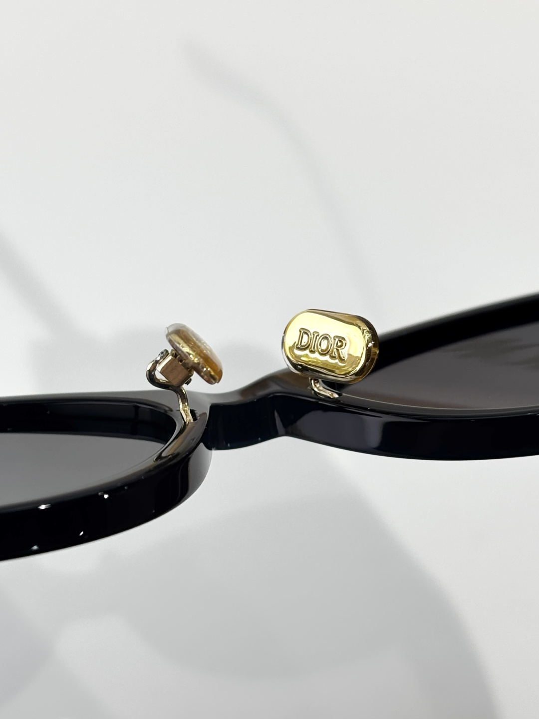 DiorTreasure R1I Glittery Black Oval Sunglasses – Luxury Eyewear