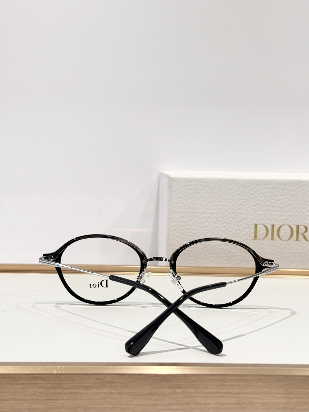 Dior Chic Round Black Eyeglasses – Luxury Optical Frames