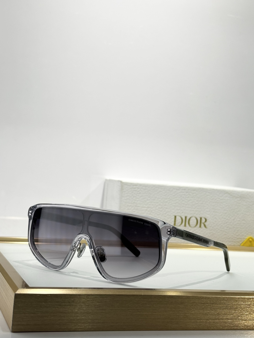 Dior Oversized Shield Sunglasses – Luxury Designer Mask Eyewear