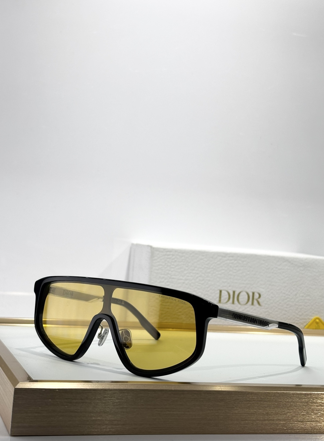 Dior Oversized Shield Sunglasses – Luxury Designer Mask Eyewear