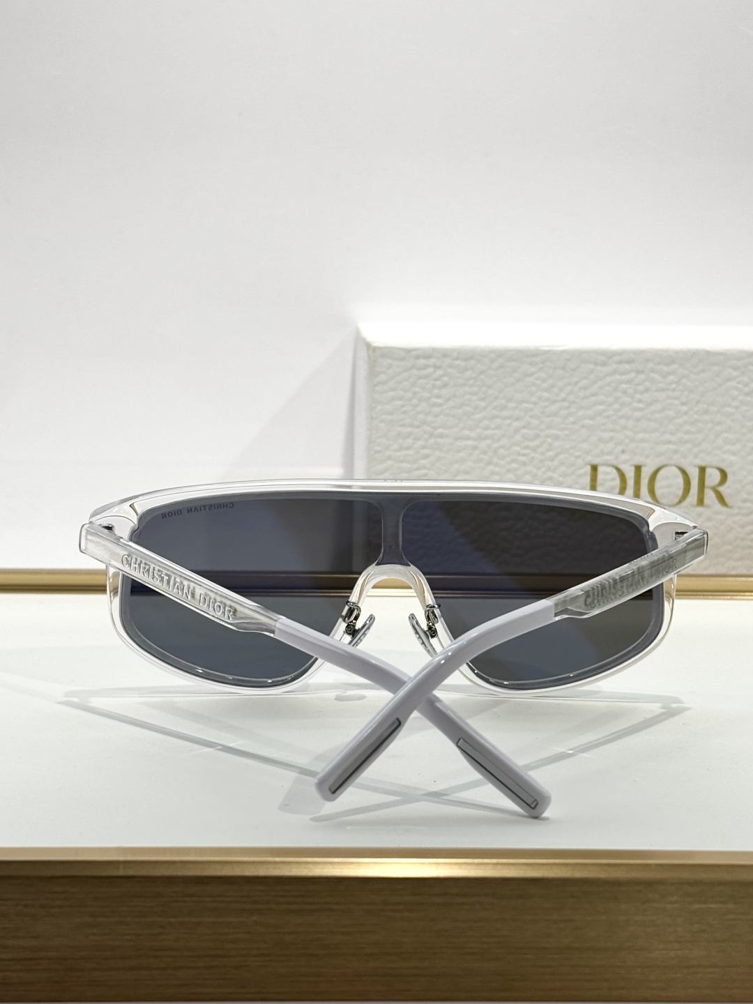 Dior Oversized Shield Sunglasses – Luxury Designer Mask Eyewear