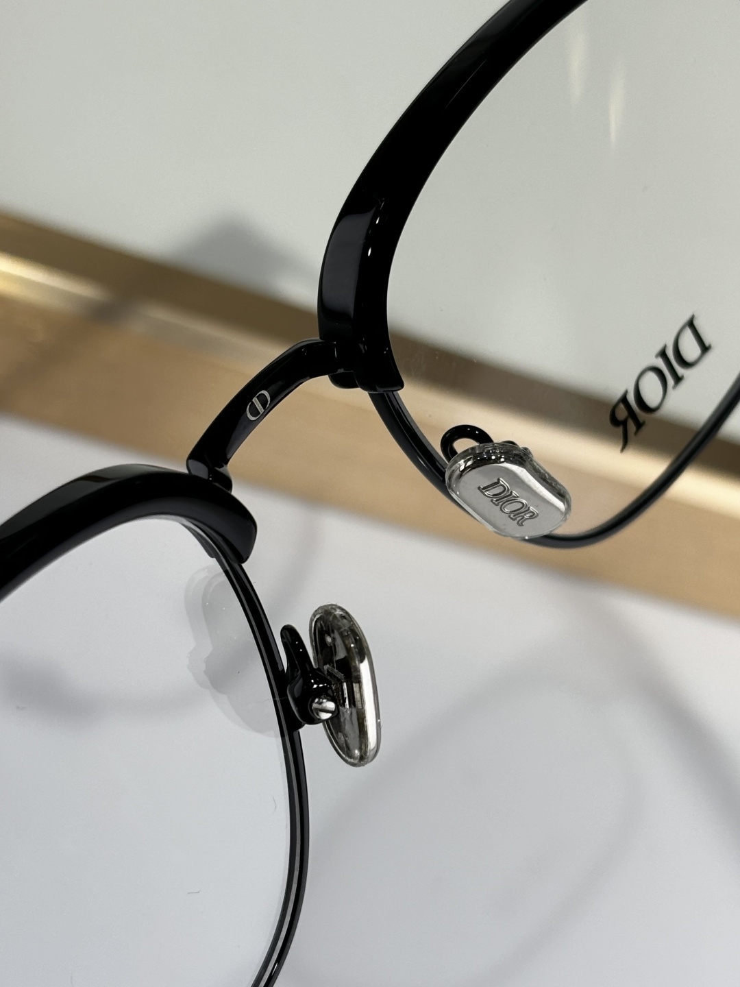 Dior Luxury Browline Eyeglasses – Elegant Designer Optical Frames