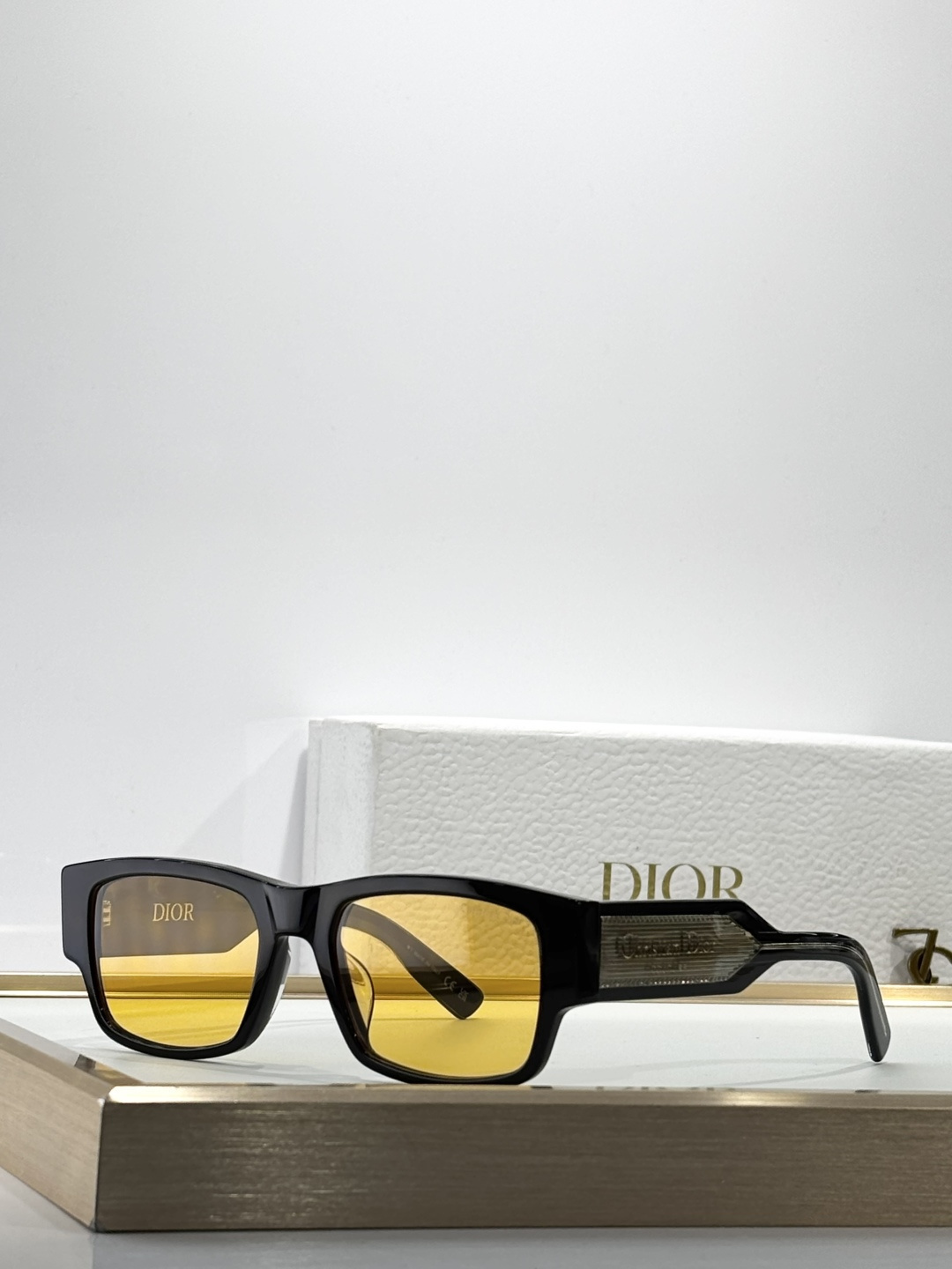Dior Rectangular Sunglasses with Premium Tinted Lenses