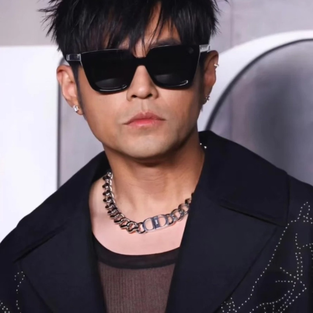 Christian Dior Black Square Oversized Sunglasses for Men & Women