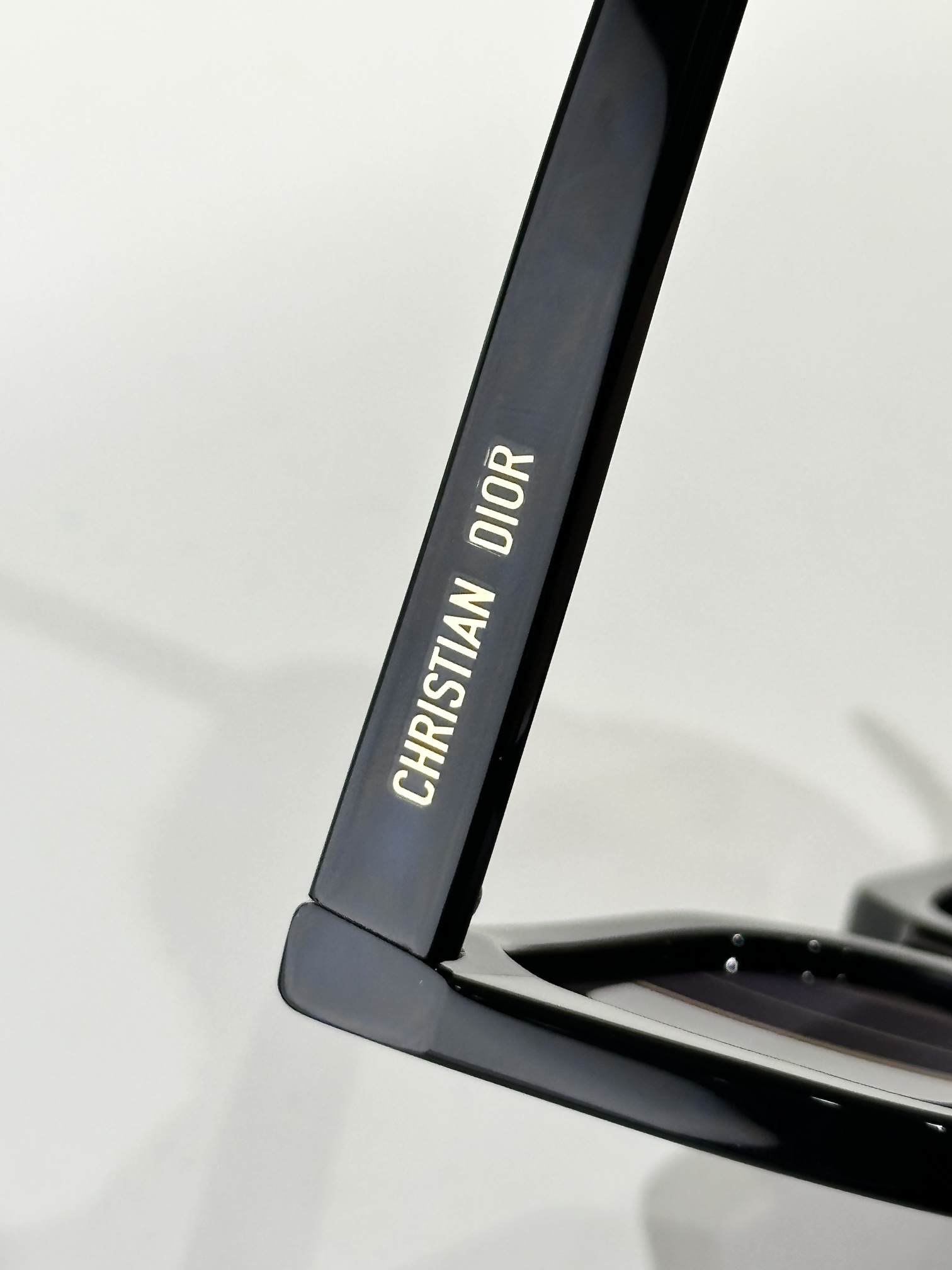 Christian Dior Black Square Oversized Sunglasses for Men & Women