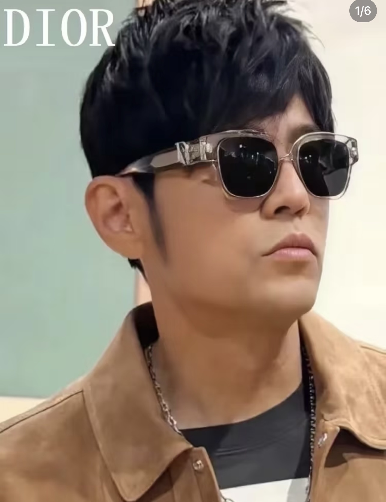 square Dior Transparent Frame Sunglasses – Dior Transparent Frame