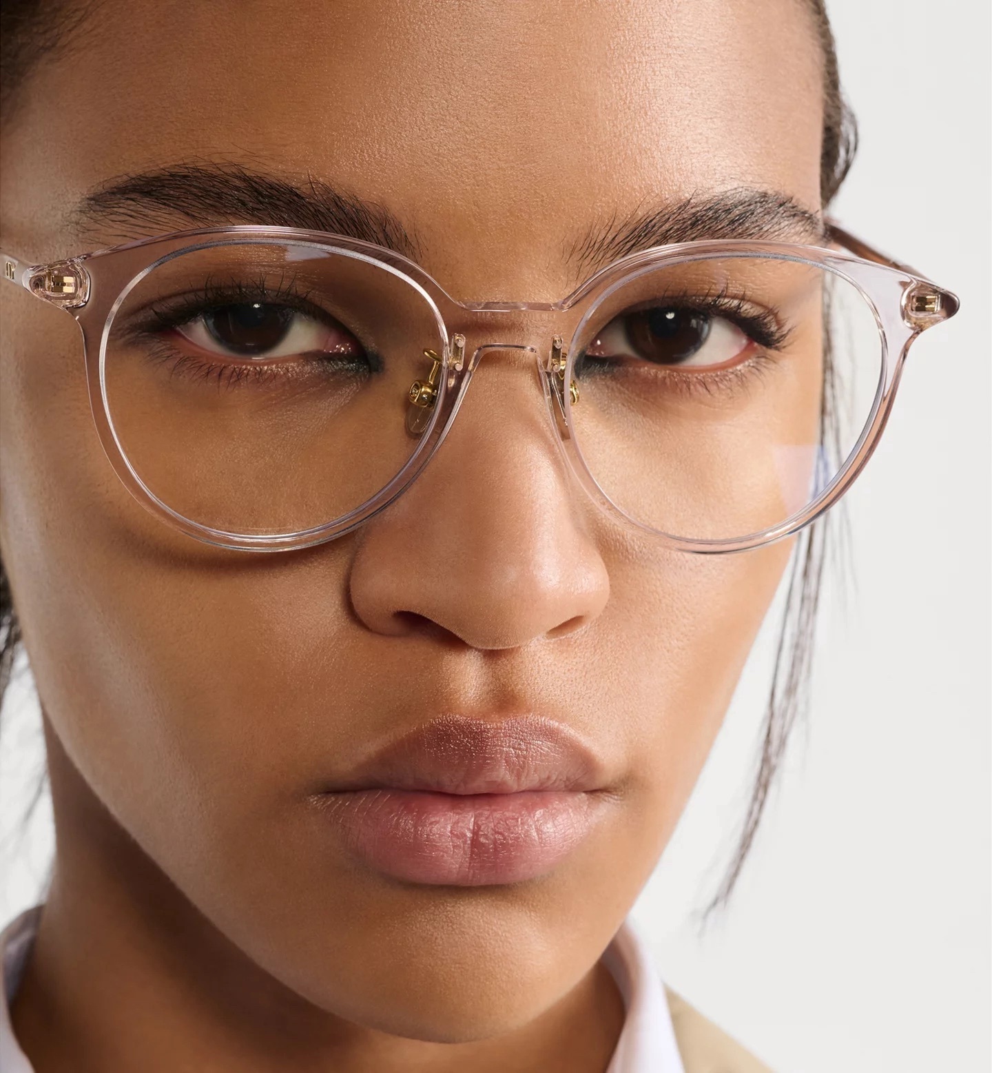 Dior Clear Acetate Round Glasses – Fashion Eyewear