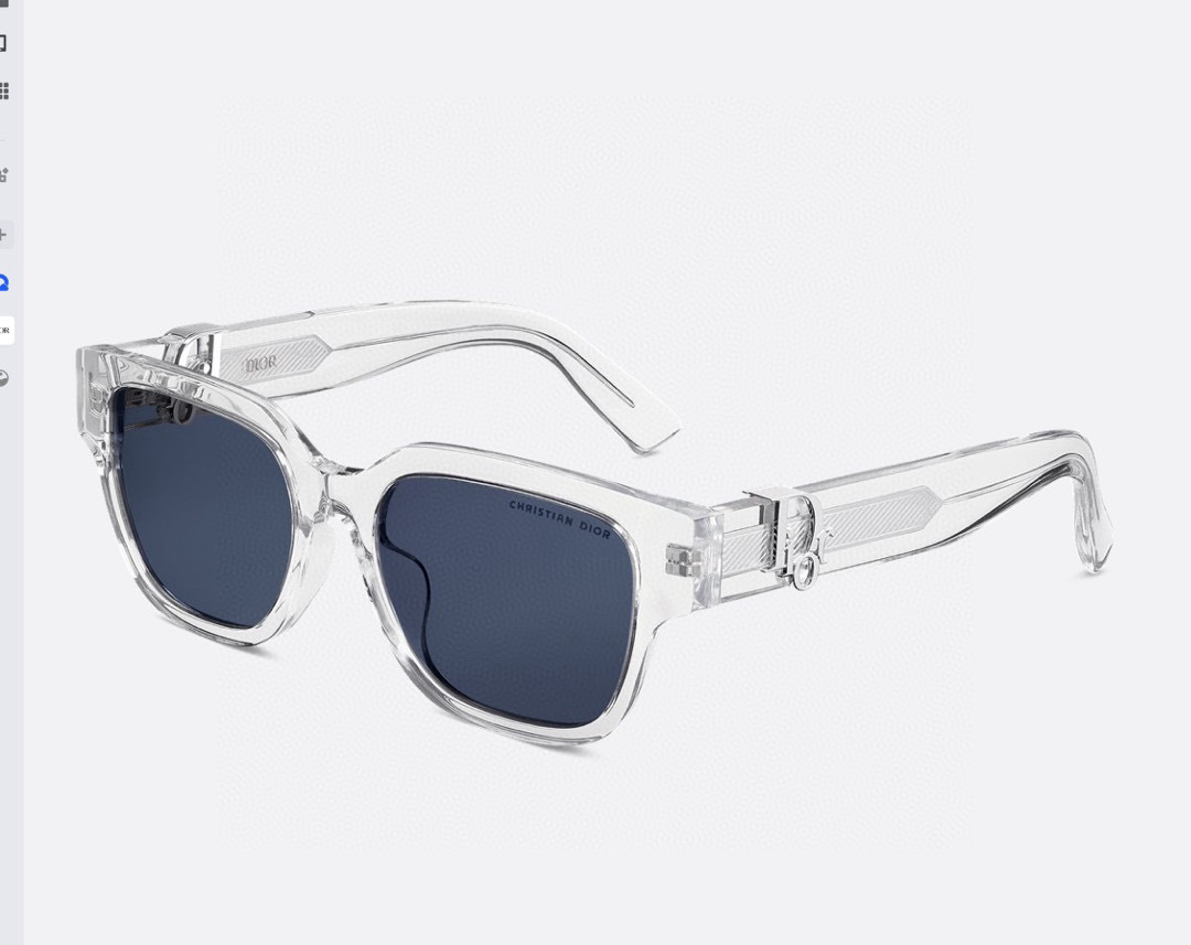 Dior Signature S7F Rectangular Sunglasses – Luxury Eyewear